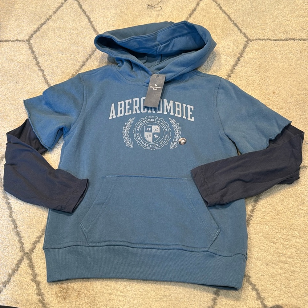 Abercrombie Kids Hoodie 7/8 NWT